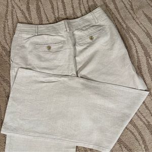 Wide Leg Linen Pants